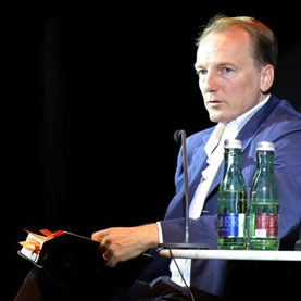 Marc Elsberg liest bei der Kriminacht, Wien September 2012