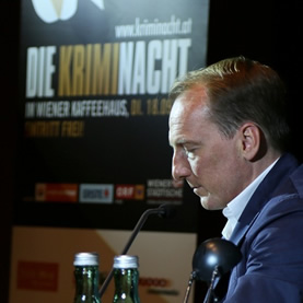 Marc Elsberg liest aus seinem Roman Blackout bei der Kriminacht, Wien September 2012